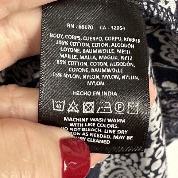 Anthropologie Akemi Kin Top M Marcella Lace Up Scoop Neck Boho Bell Sleeve - Picture 8 of 13